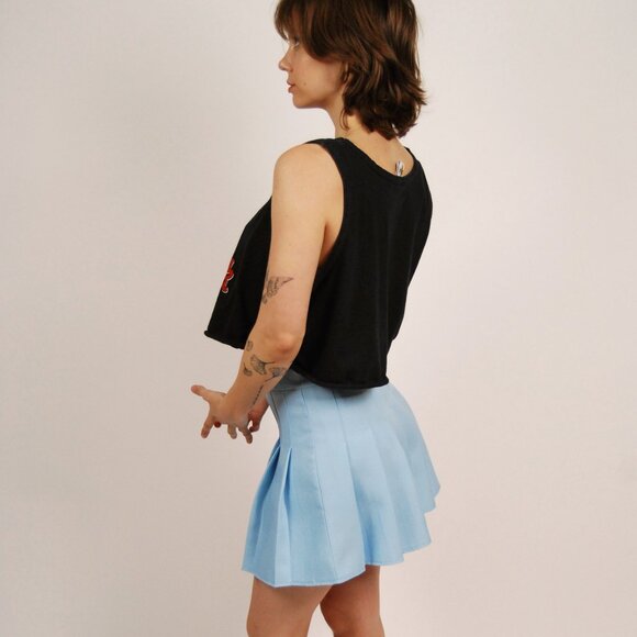 90s Hard Rock Cafe Tank (L) large black cropped vintage graphic tee rocker music - Picture 2 of 8